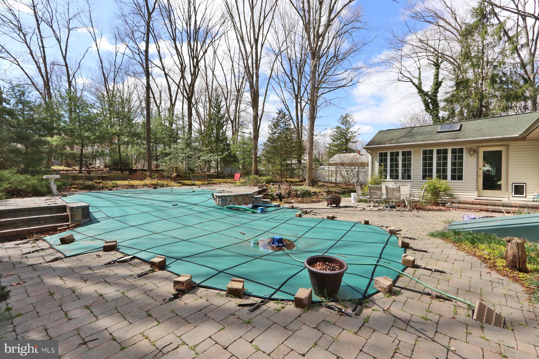 765 Magnolia Road Vineland, NJ 08360 - Photo 34 of 42 In ground pool and spa with pavers surrounding