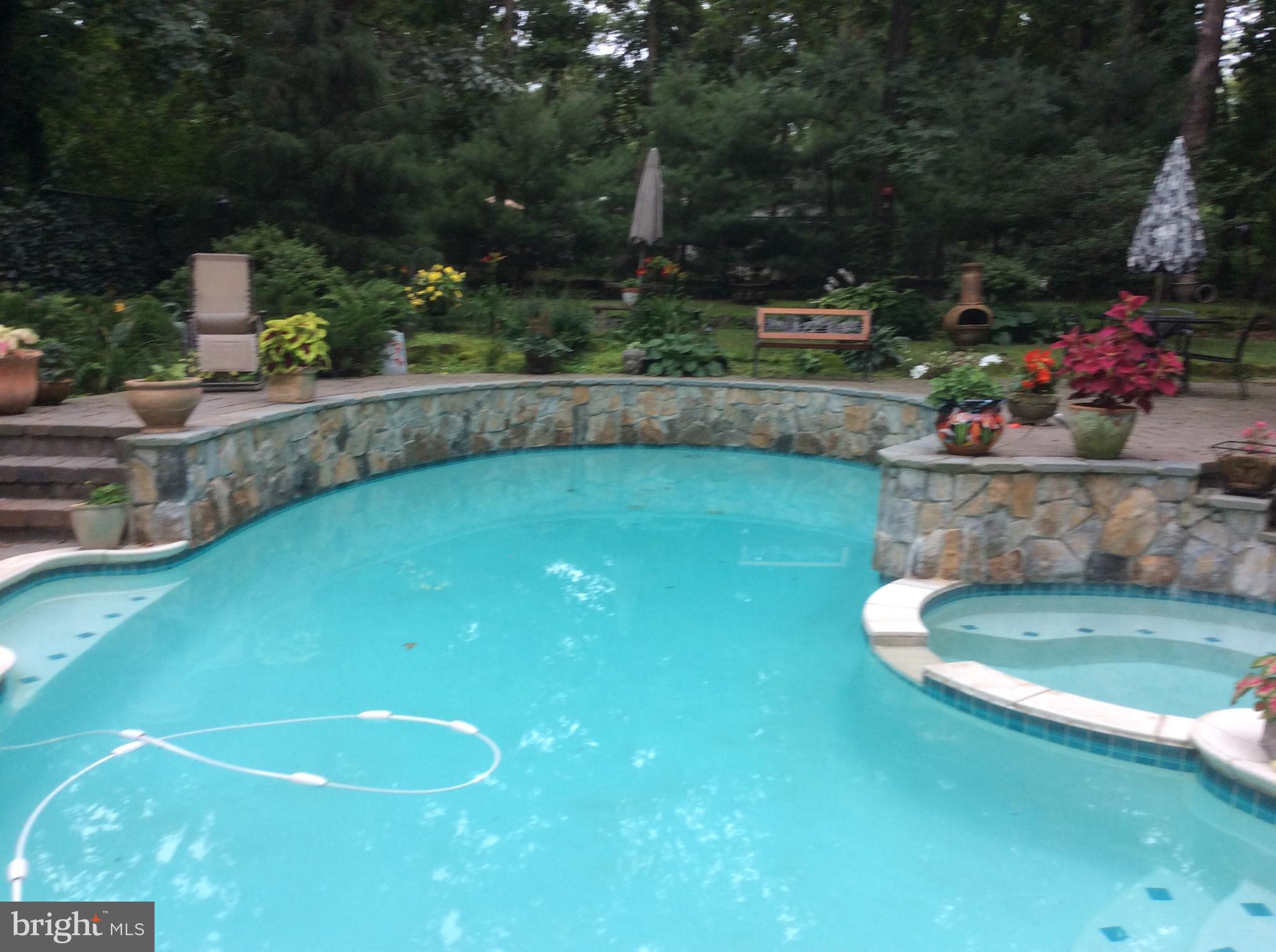 765 Magnolia Road Vineland, NJ 08360 - Photo 36 of 42 View of pool, spa and beautiful landscaping