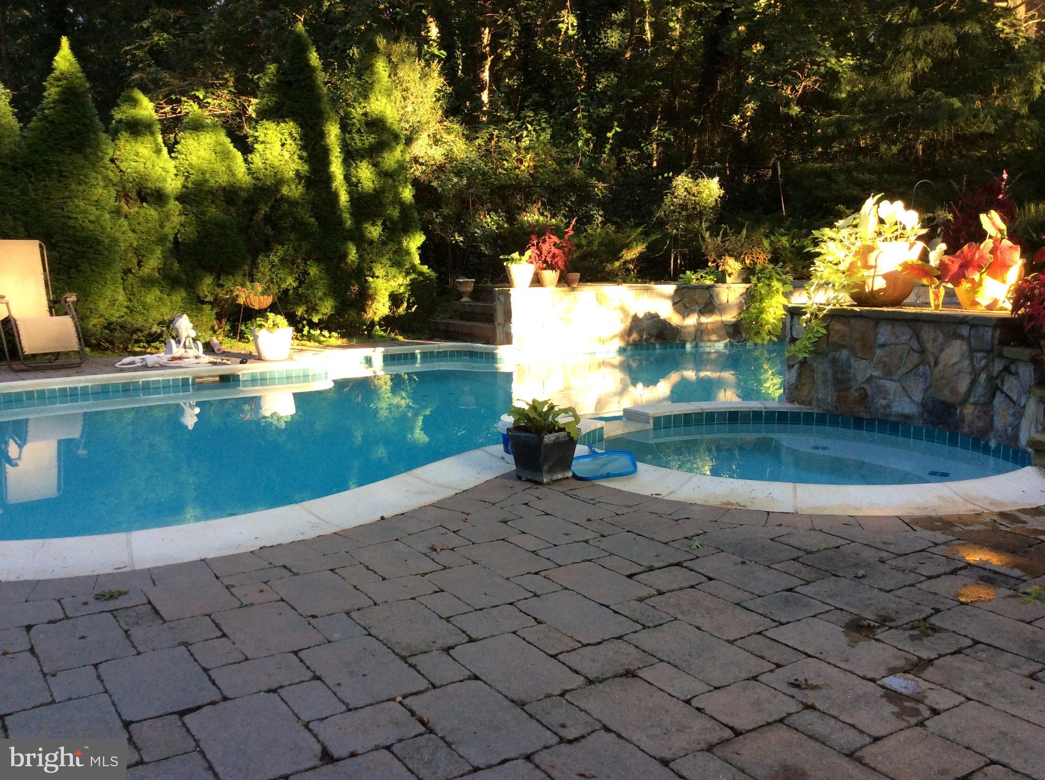 765 Magnolia Road Vineland, NJ 08360 - Photo 38 of 42 View of pool, spa and beautiful landscaping
