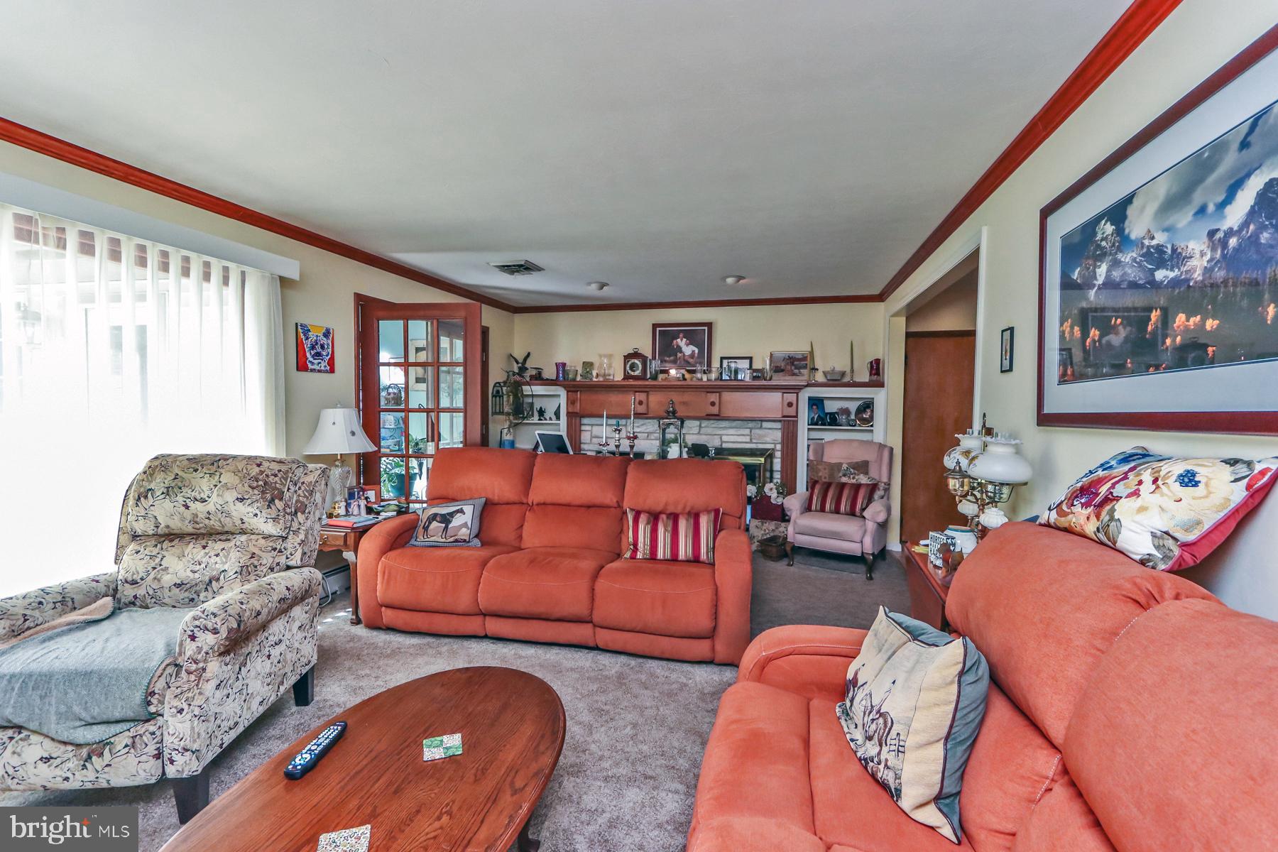 765 Magnolia Road Vineland, NJ 08360 - Photo 8 of 42 Living room, wood burning fireplace