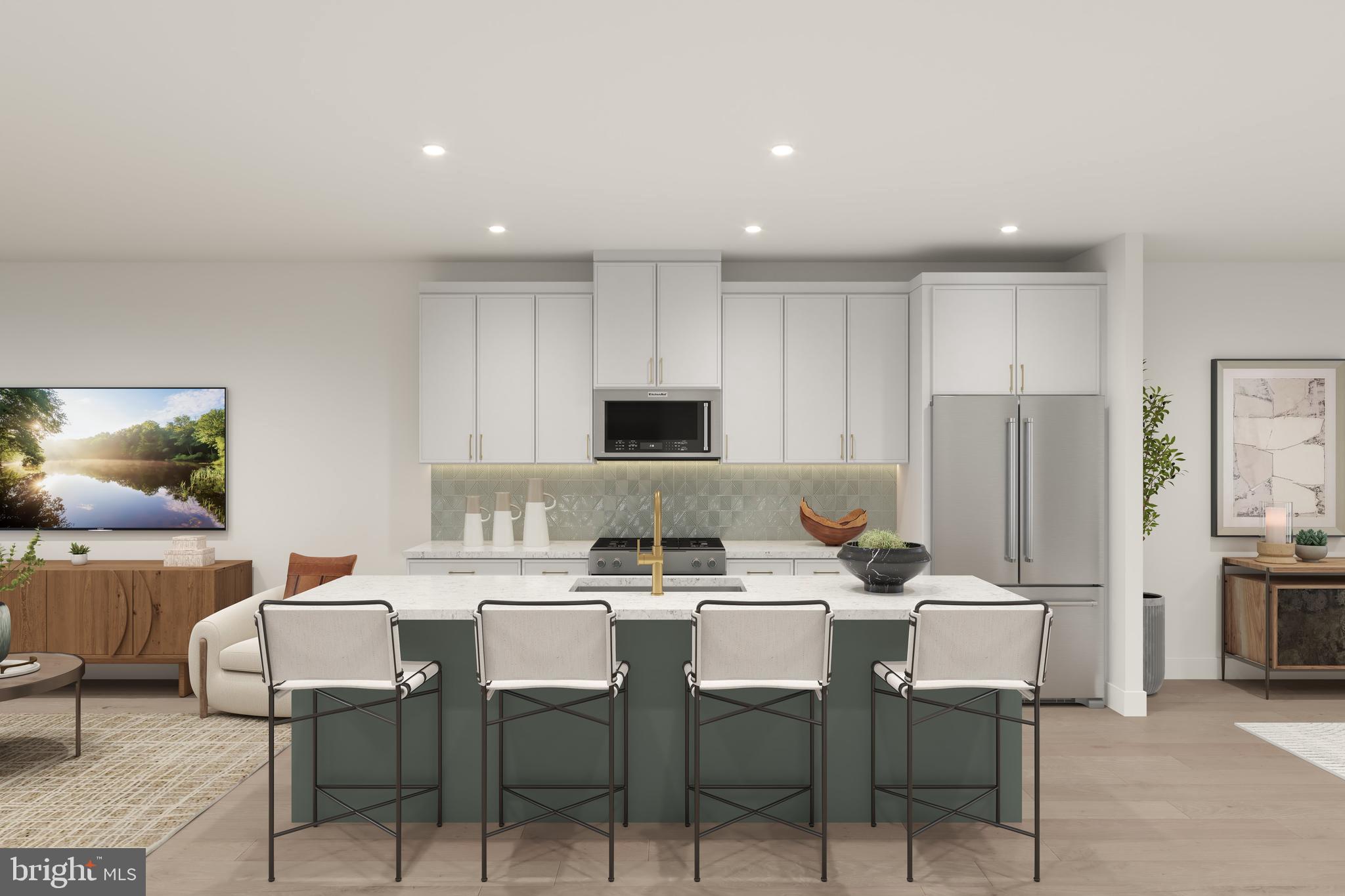 124 Brianna Court, Unit 35 Chalfont, PA 18914 - Photo 15 of 23 a kitchen with a dining table and chairs