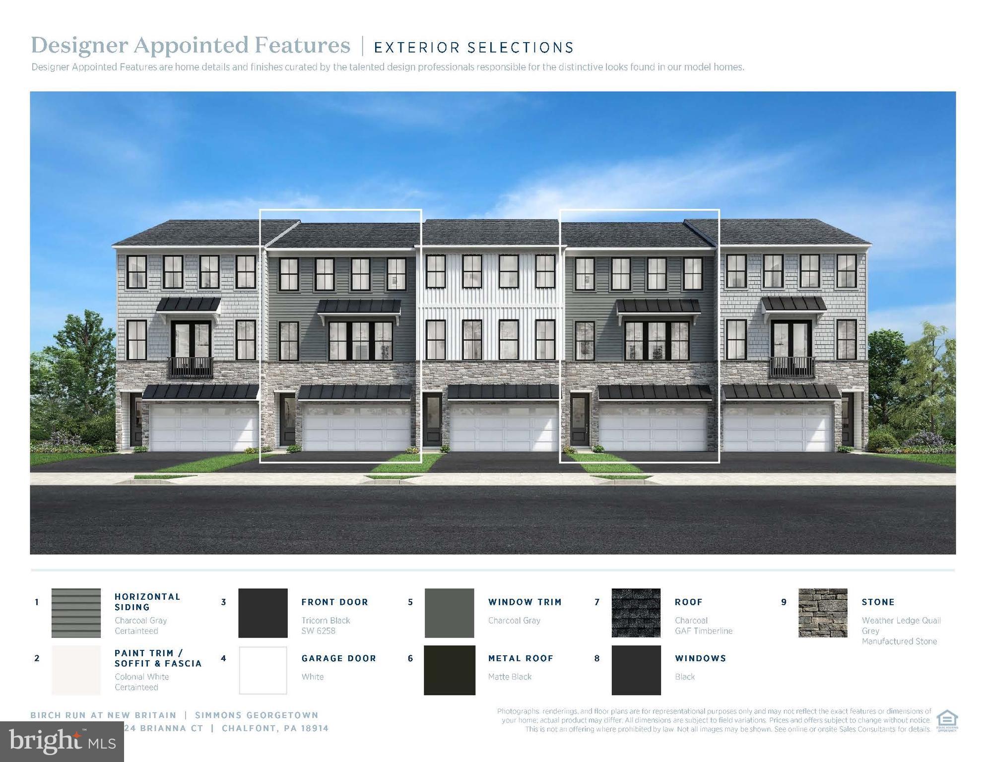 124 Brianna Court, Unit 35 Chalfont, PA 18914 - Photo 3 of 23 a black and white photo of a living room