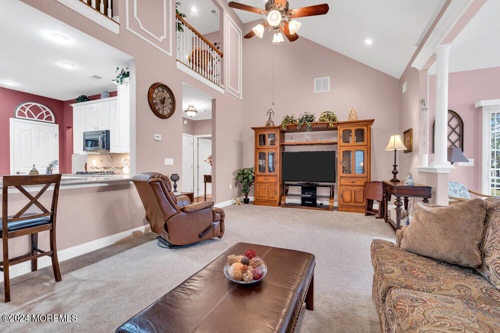 4 Point Pleasant Drive Waretown, NJ 08758 - Photo 18 of 62 Family room with loft view