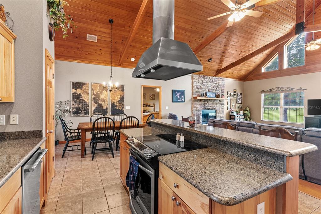 12136 McIntosh Road Thonotosassa, FL 33592 - Photo 13 of 44 a kitchen with stainless steel appliances granite countertop a sink and a counter