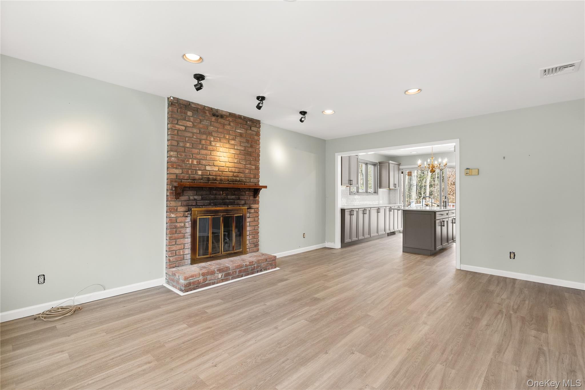 336 Dix Hills Road Dix Hills, NY 11746 - Photo 3 of 27 Fireplace Wood