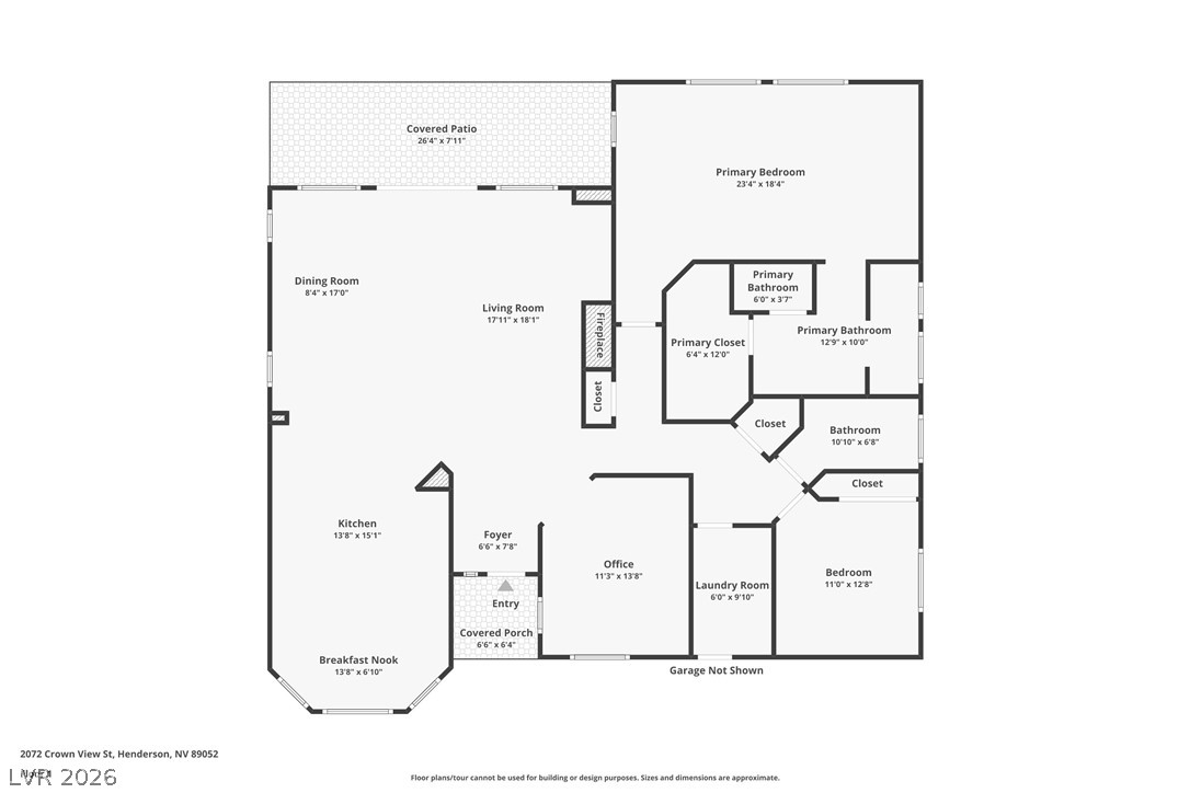 2072 Crown View Street Henderson, NV 89052 - Photo 53 of 53 Floor Plan