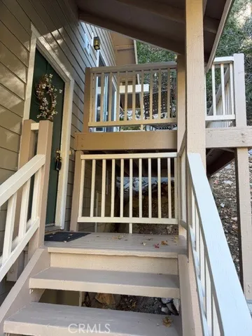 a view of a building with stairs