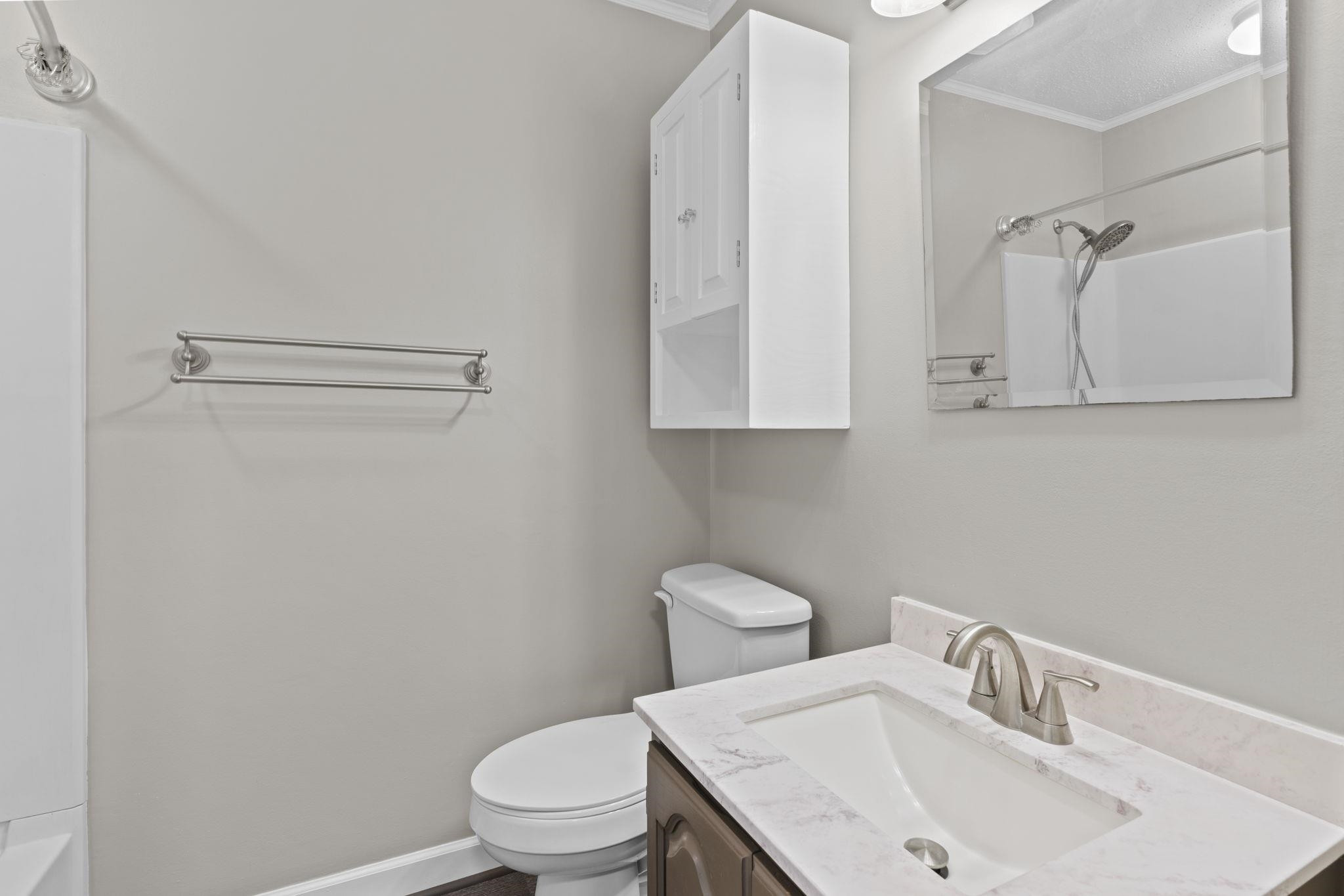 4605 Hershey Court Raleigh, NC 27613 - Photo 23 of 30 Upgraded Baths with Granite Countertops and LVP Flooring