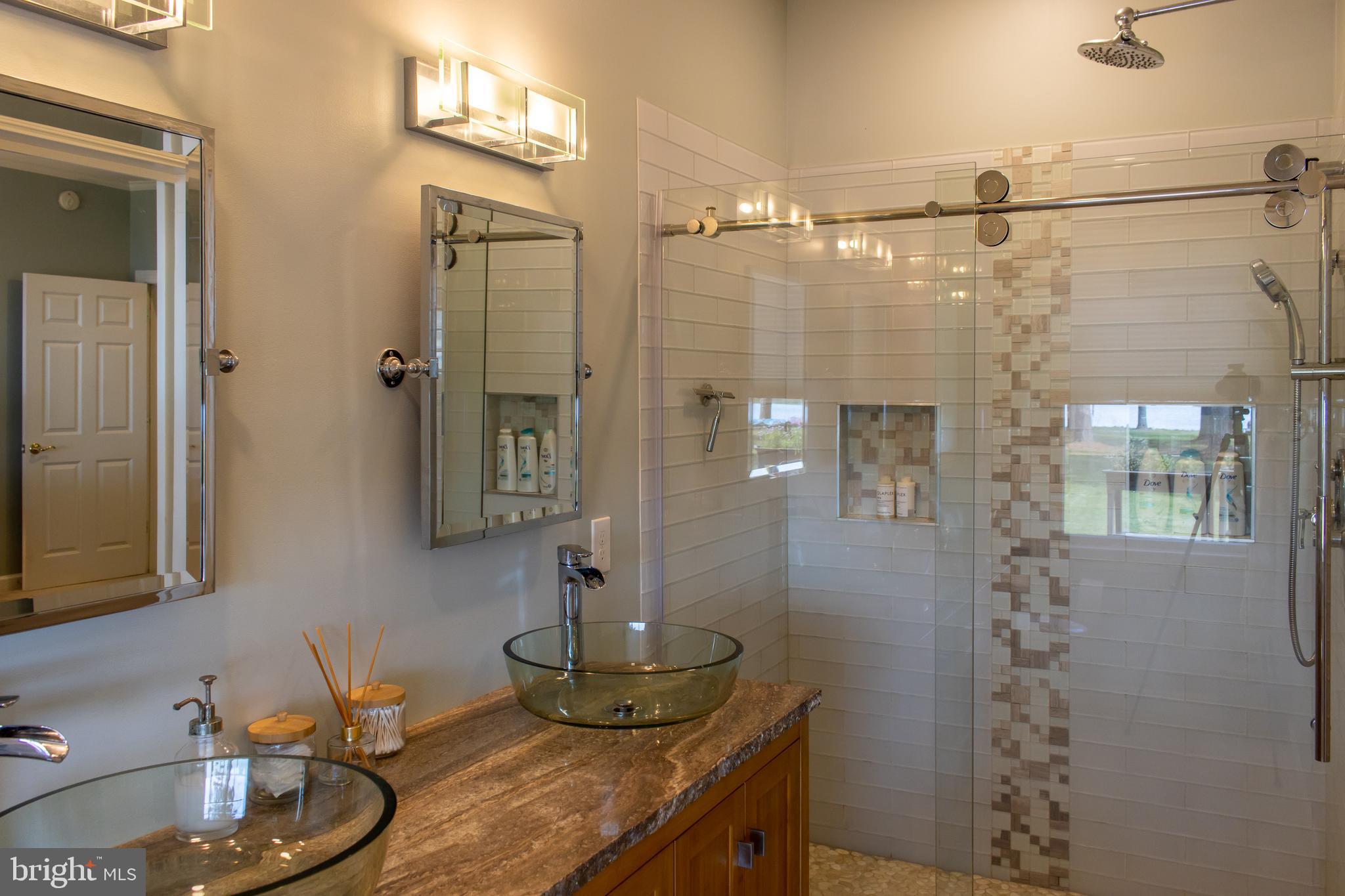 1020 River Point Road Cambridge, MD 21613 - Photo 22 of 45 Master Bath w/ dual vessel sinks & walk in shower