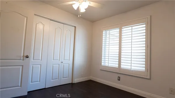 a view of a livingroom with a window
