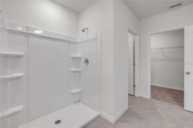 a view of a window in a room