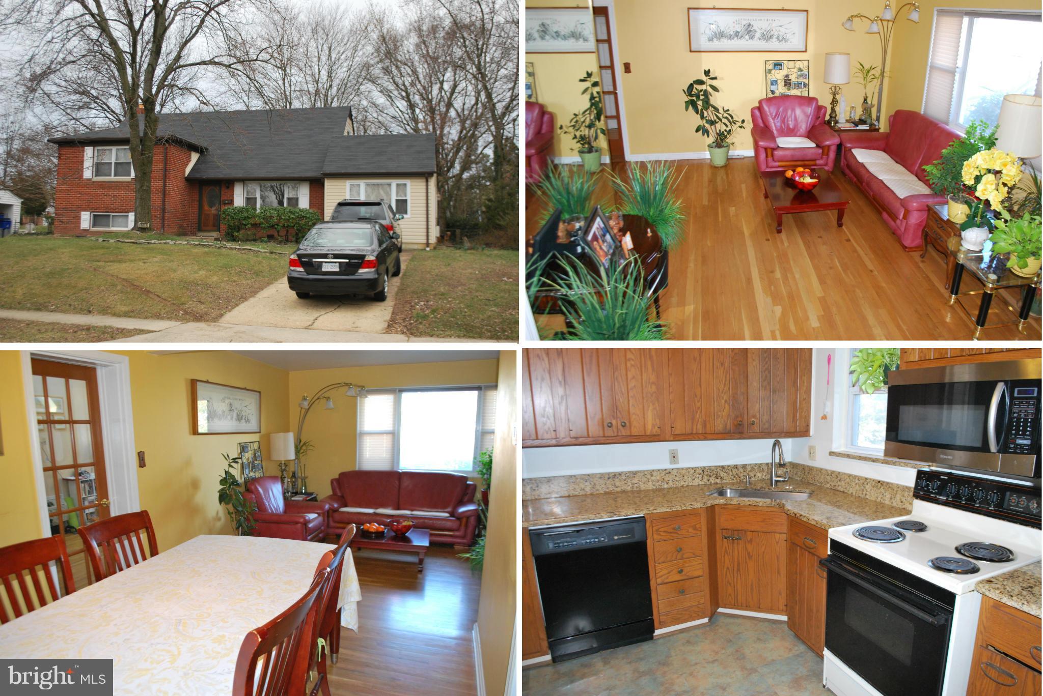 6833 Inverness Drive Springfield, VA 22150 - Photo 1 of 30 a view of living room kitchen with furniture and stove