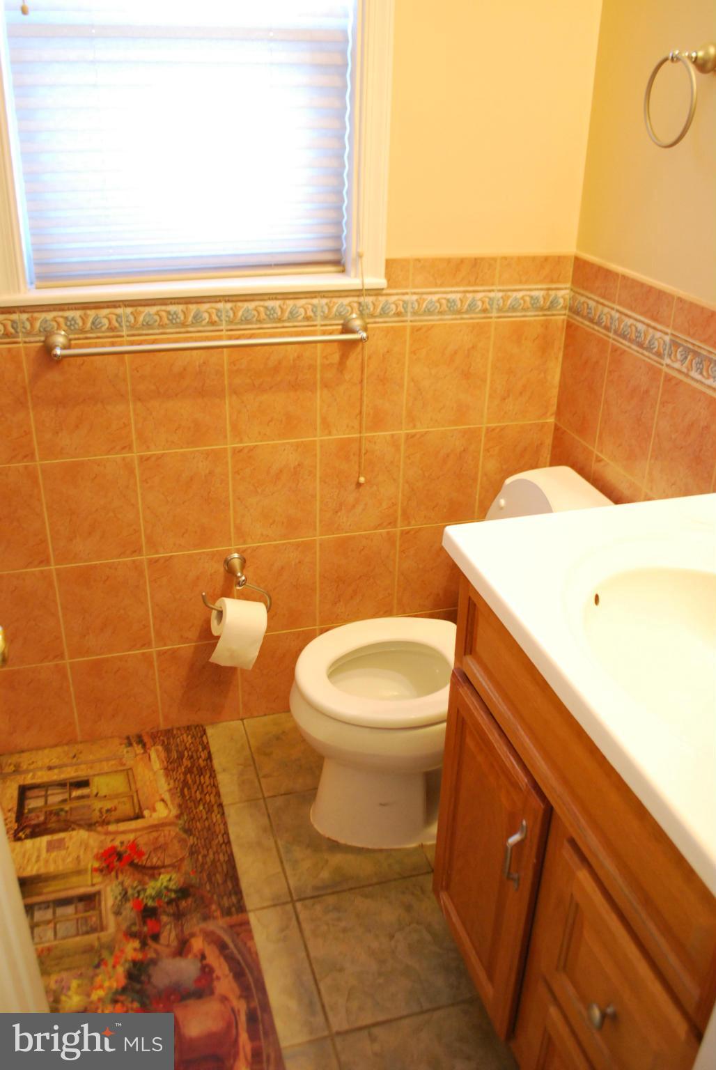 6833 Inverness Drive Springfield, VA 22150 - Photo 14 of 30 a bathroom with a sink and a toilet