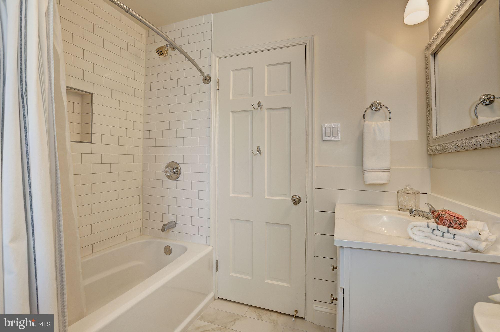 5318 Wriley Road Bethesda, MD 20816 - Photo 22 of 30 Updated hall bath