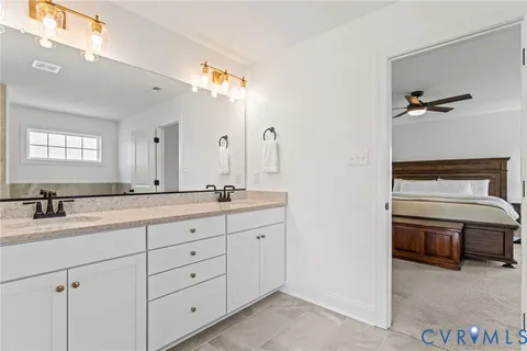 a bathroom with a bath tub