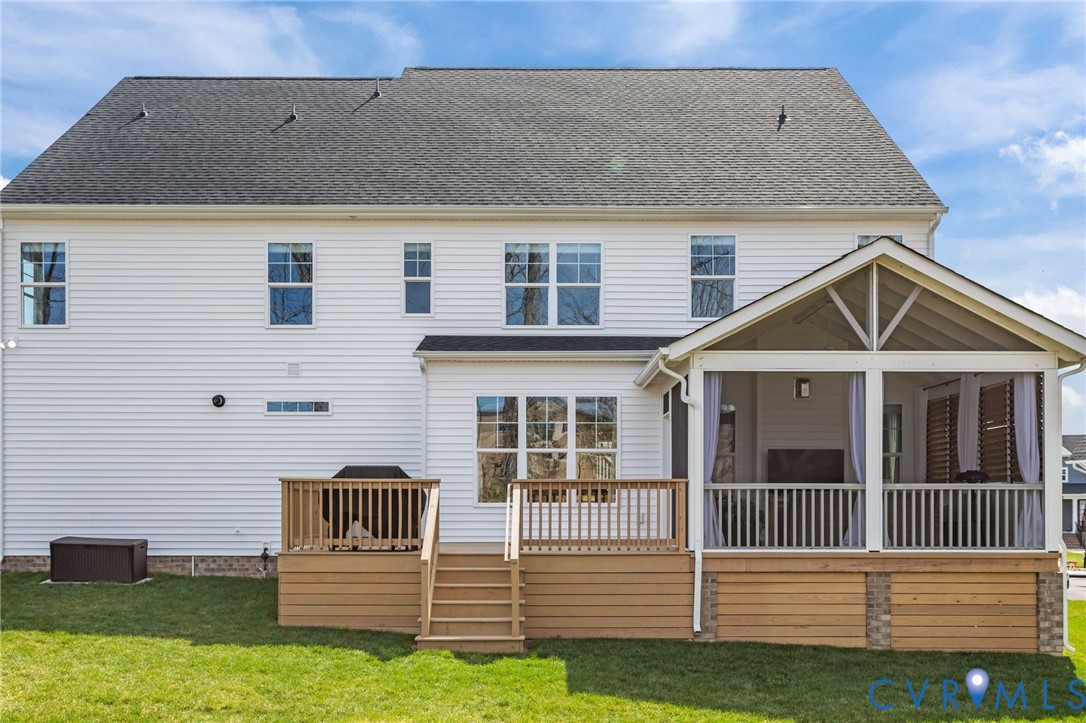 4700 Melbrook Way Moseley, VA 23120 - Photo 47 of 58 a house view with a garden space
