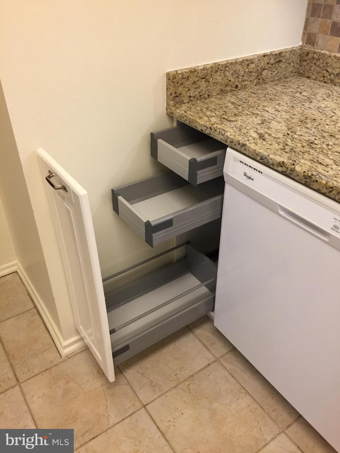 7218 Rolling Road Springfield, VA 22152 - Photo 16 of 37 Pull out Kitchen Drawer