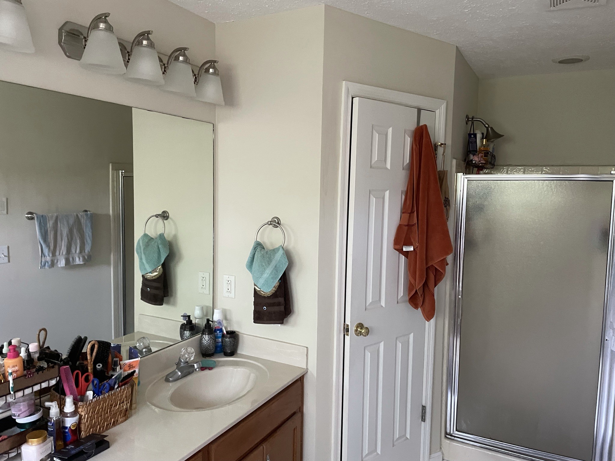 721 Canoe Ridge Point Antioch, TN 37013 - Photo 18 of 50 a bathroom with a sink vanity and mirror