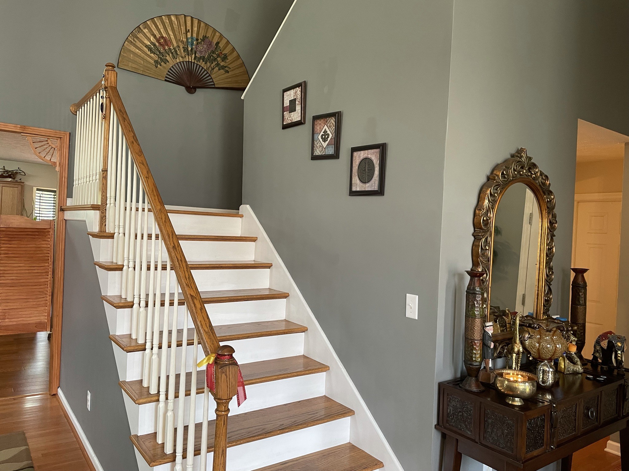 721 Canoe Ridge Point Antioch, TN 37013 - Photo 22 of 50 a view of entryway and hall with wooden floor