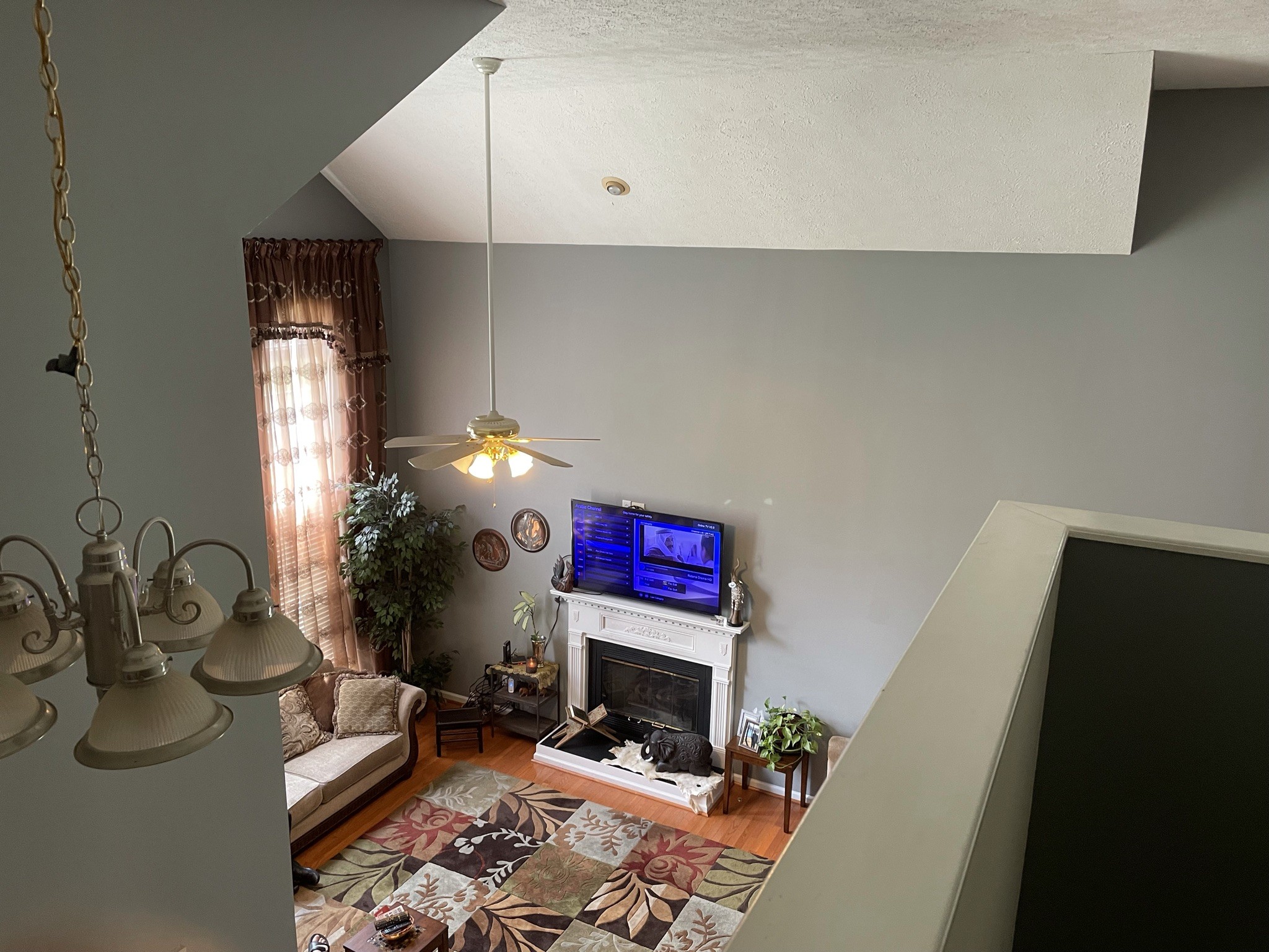 721 Canoe Ridge Point Antioch, TN 37013 - Photo 23 of 50 a living room with furniture and a fireplace