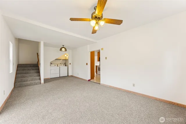 a view of empty room