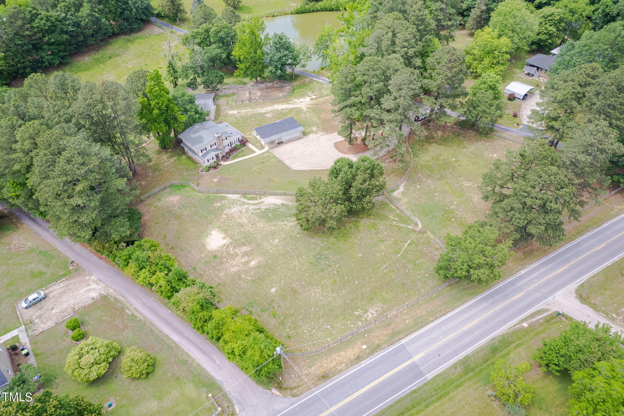 7541 Ligon Mill Road Wake Forest, NC 27587 - Photo 61 of 62 62-web-or-mls-7541 Ligon Mill-aerial-5