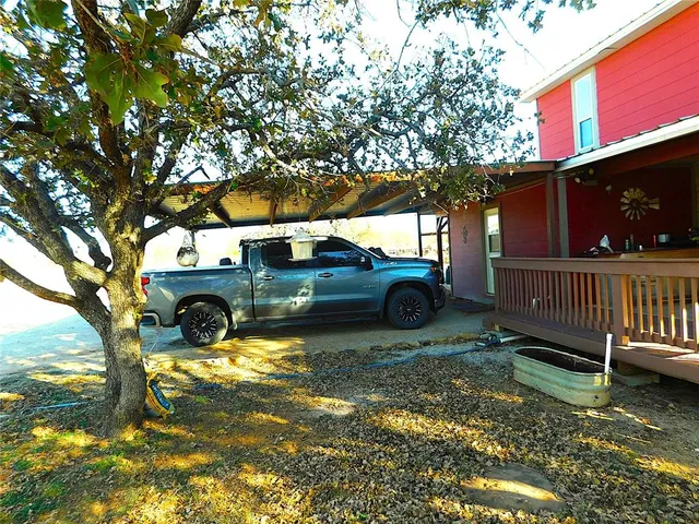 a view of a patio on the deck and a patio