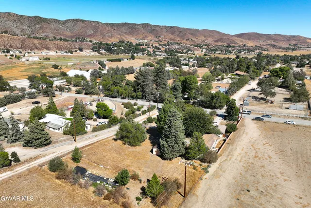 a view of city and mountain