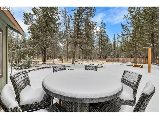 a view of outdoor space and seating area