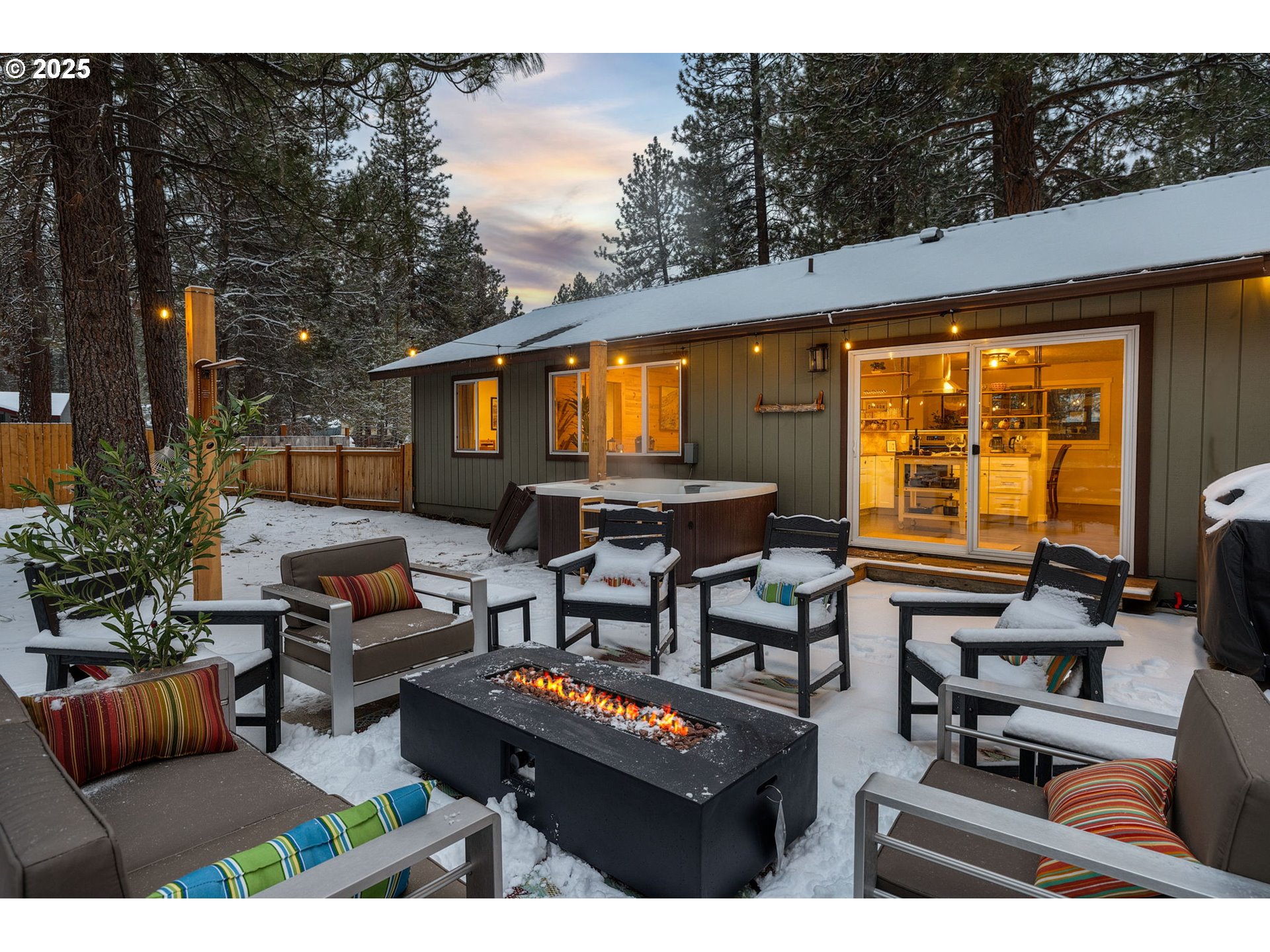 69322 Hackamore Sisters, OR 97759 - Photo 36 of 40 a outdoor living space with furniture potted plant and a large window