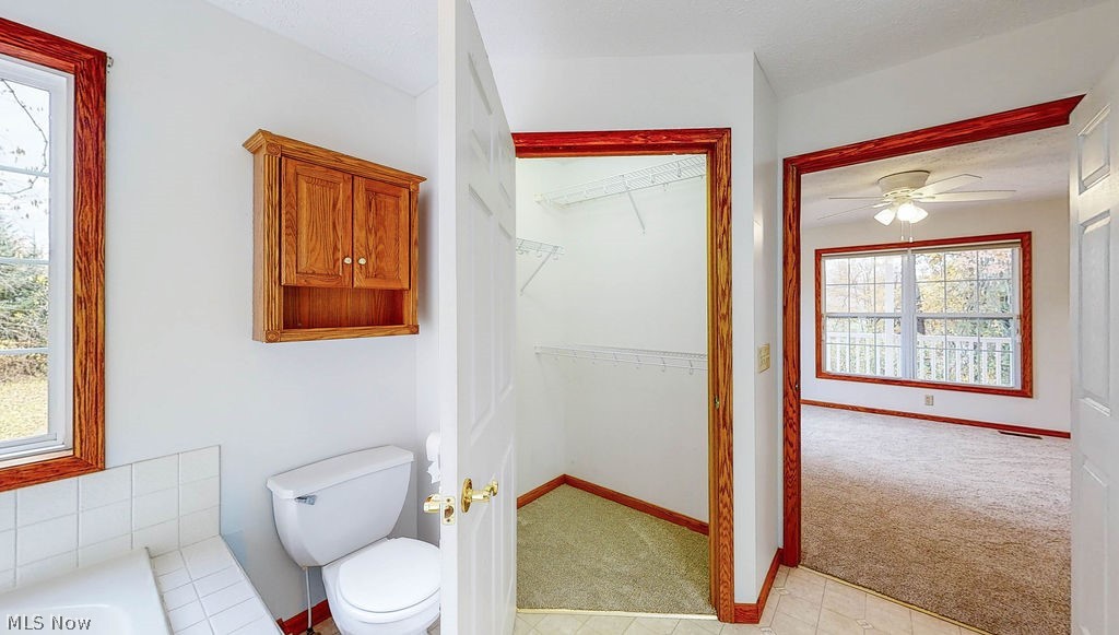 763 Pontius Road Mogadore, OH 44260 - Photo 12 of 20 PRIMARY BATH VIEW 2 WITH WALK IN CLOSET.