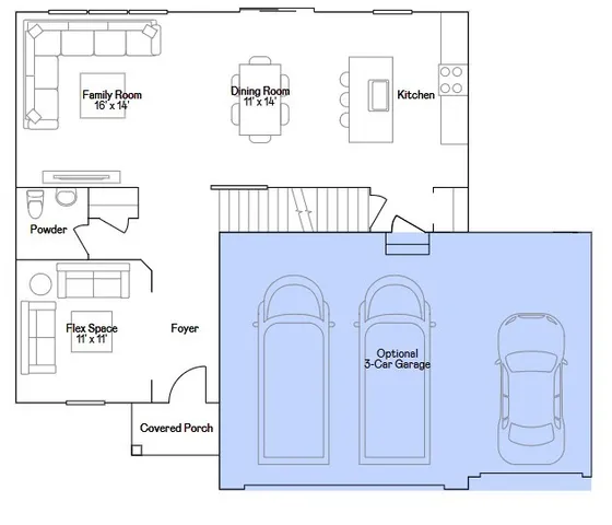 a picture of a bench in a kitchen