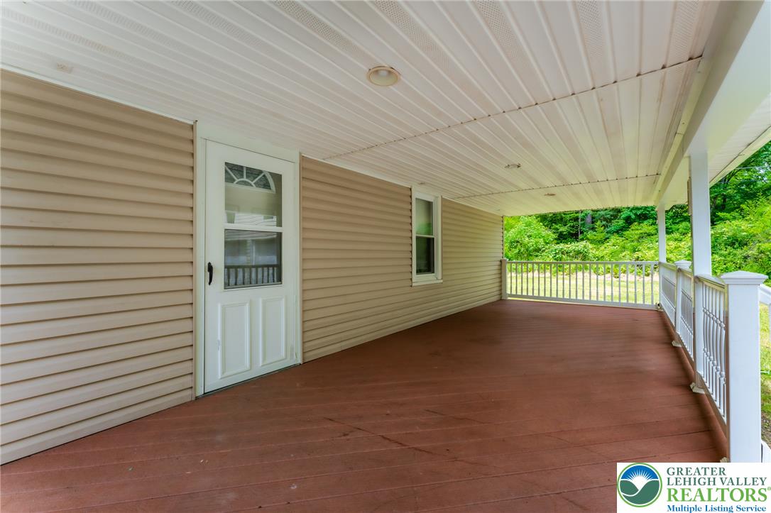 4618 Long Run Road Lehighton, PA 18235 - Photo 8 of 39 Covered Rear Porch