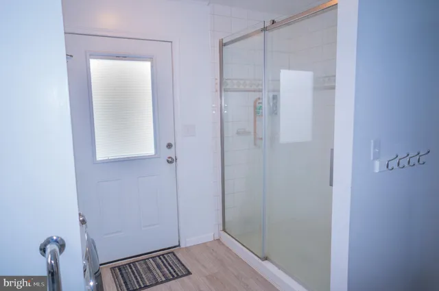 a room with storage and utility