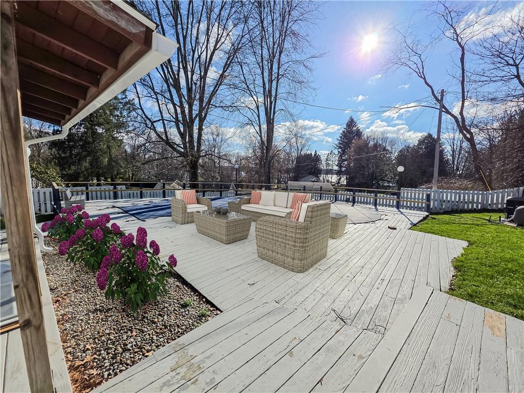 11753 Oakview Road Conneaut Lake, PA 16316 - Photo 31 of 34 a view of a swimming pool with a patio