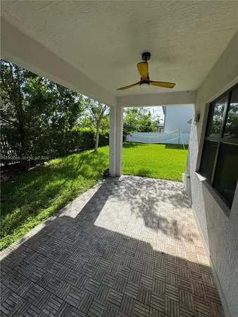 a view of a garden