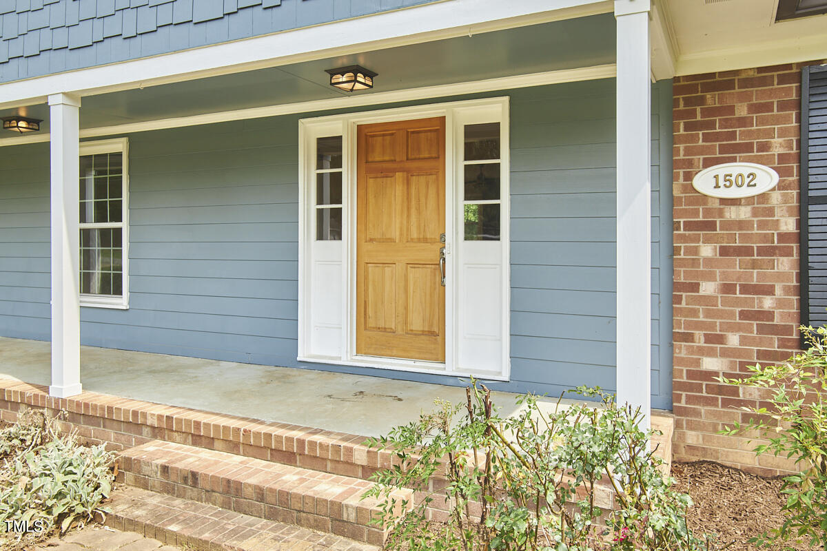 1502 Cassandra Drive Durham, NC 27712 - Photo 5 of 52 a view of front door of house