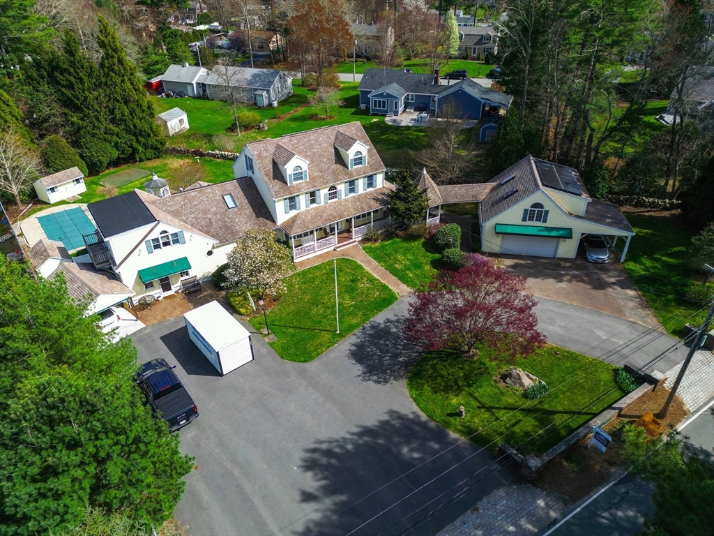 325 Mendall Road Acushnet, MA 02743 - Photo 4 of 42 an aerial view of a house with a garden