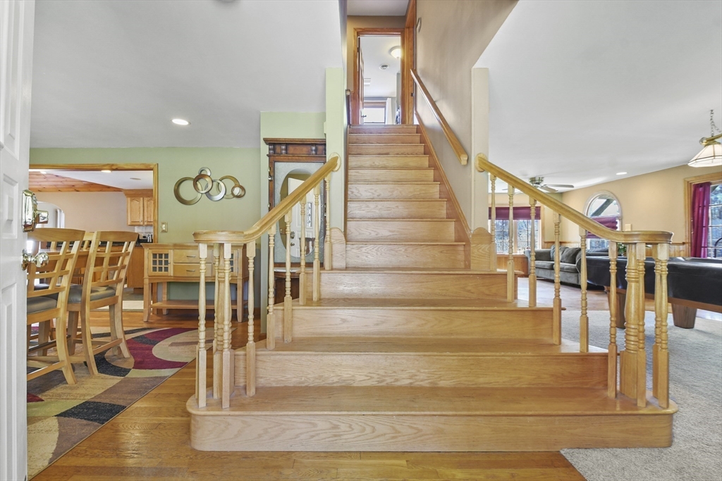 325 Mendall Road Acushnet, MA 02743 - Photo 5 of 42 a view of entryway and hall with dining room