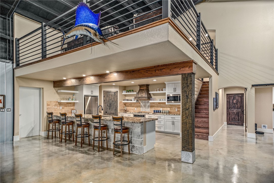 82 Cir Hook Port O'Connor, TX 77982 - Photo 4 of 32 Spacious Kitchen with Breakfast Bar