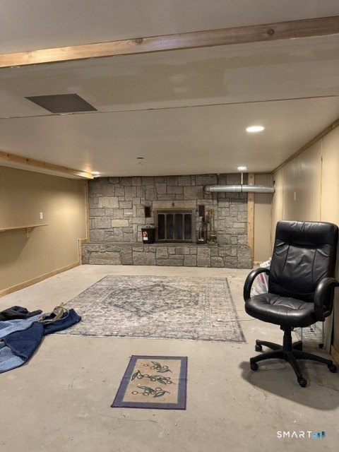 86 Tracy Road Canterbury, CT 06331 - Photo 23 of 28 Basement partially finished