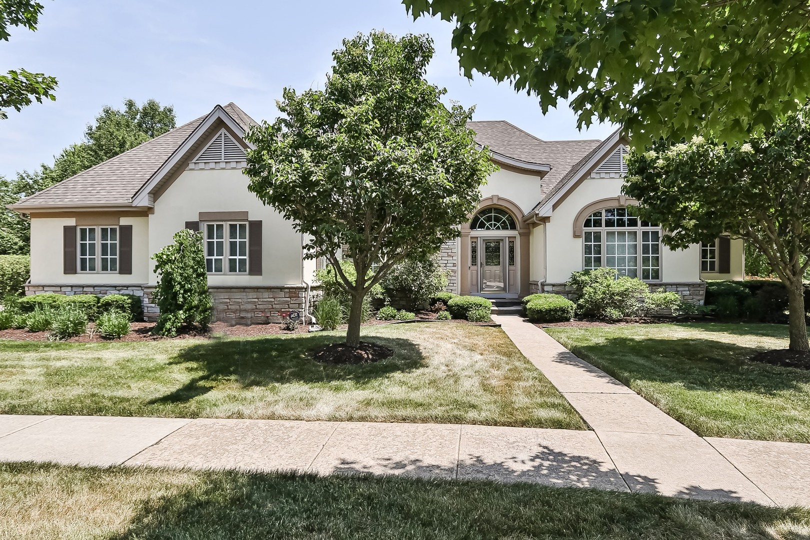 S331 South Mathewson Lane Geneva, IL 60134 - Photo 1 of 40 a front view of a house with a yard
