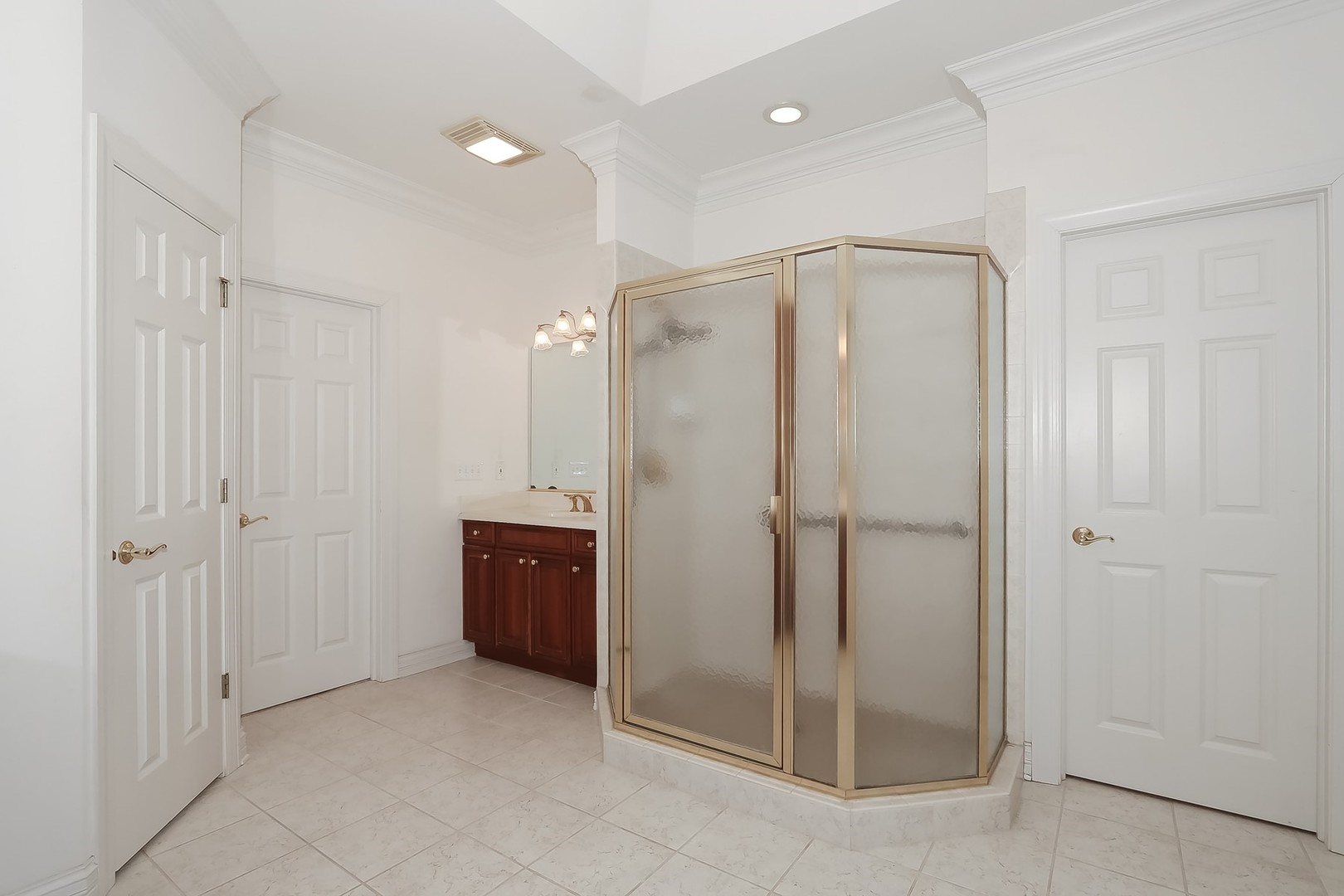 S331 South Mathewson Lane Geneva, IL 60134 - Photo 23 of 40 a bathroom with a shower and a glass door
