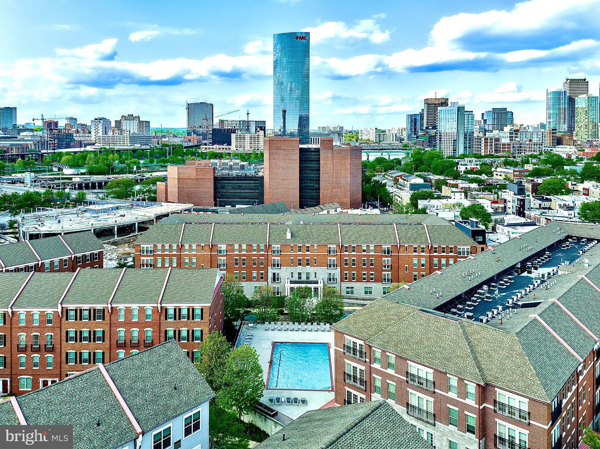 800 Admirals Way, Unit 1821 Philadelphia, PA 19146 - Photo 7 of 9 a view of a city with tall buildings