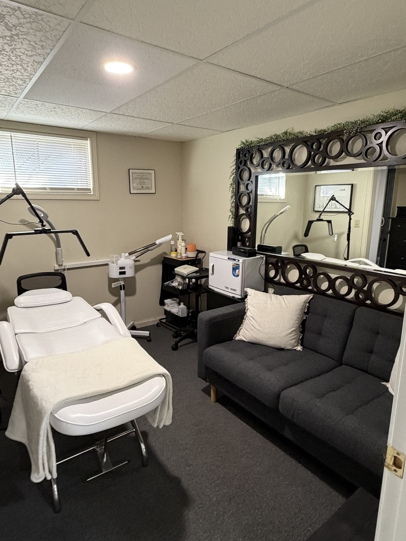 17245 County Line Road Plainfield, IL 60586 - Photo 26 of 45 a living room with furniture and a wooden floor