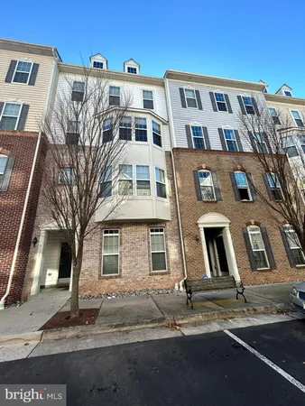 a front view of a building