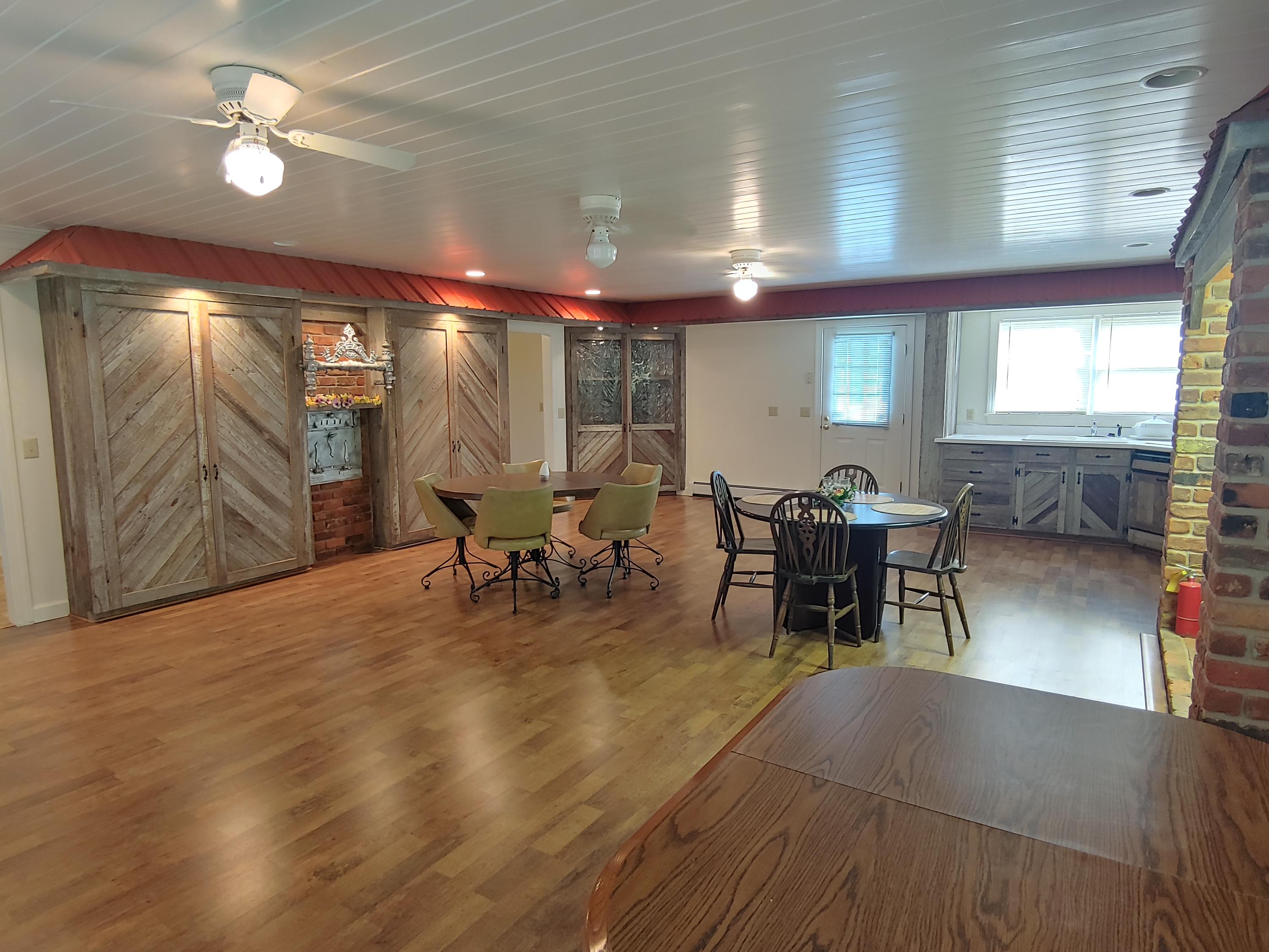 136 Old Fields Road Southwest Floyd, VA 24091 - Photo 36 of 71 a view of a dining room with furniture window and outside view