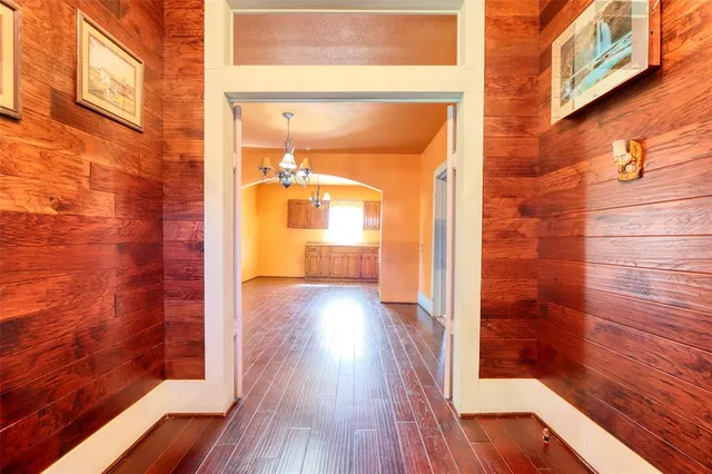 a view of a bathroom door