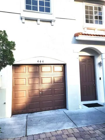 a view of front door