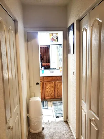 a bathroom with a sink a mirror and a shower